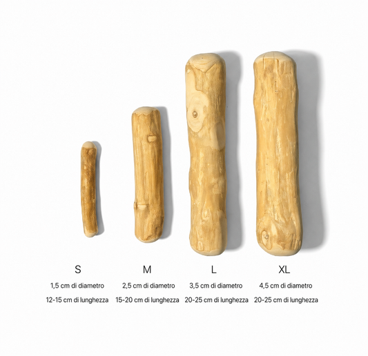 Bastoncino Masticabile in Legno di Caffè | Giocattolo Naturale per Cani