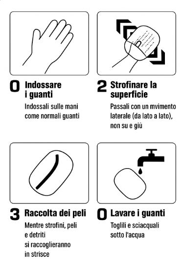 Guanti Magici Rimuovi Peli