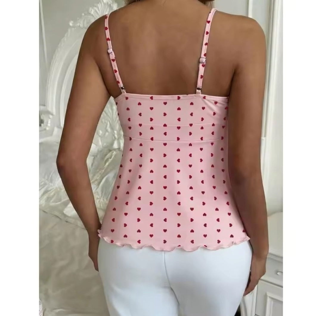Top con Spalline e Fiocco in Vita — Stile Romantico Estivo